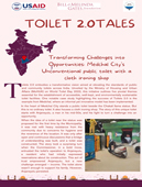Transforming Challenges into Opportunities Medchal City's Unconventional Public Toilet and Cloth Ironing Shop